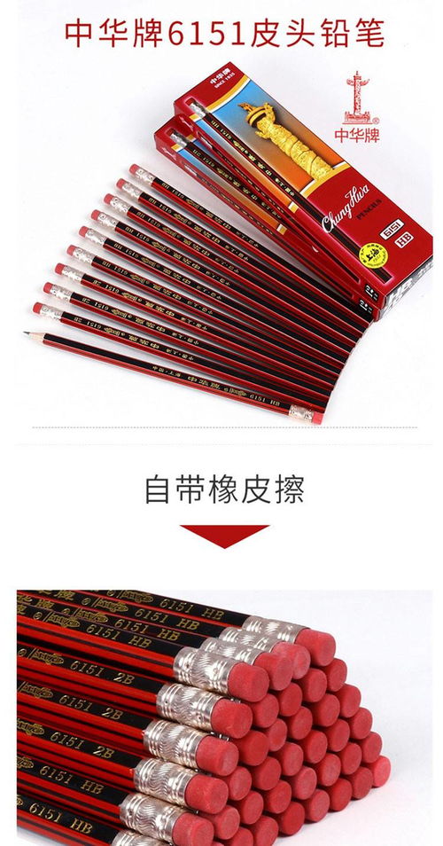 中華小皮頭鉛筆 優質文具助力高效學習